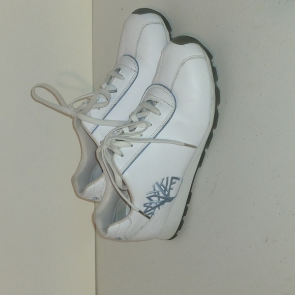 Timberland Metro Slim Womens  White Blue Leather Size 7 - Picture 1 of 12